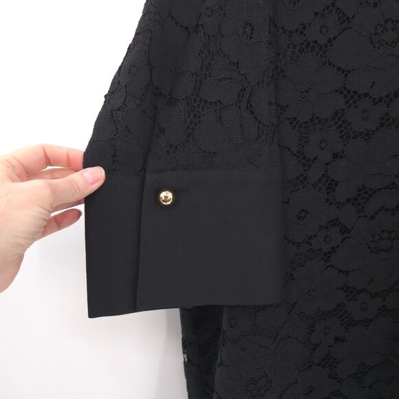 Tuckernuck NWT Black Lace Willow Blouse Size XXXL popover tunic top - Picture 6 of 15